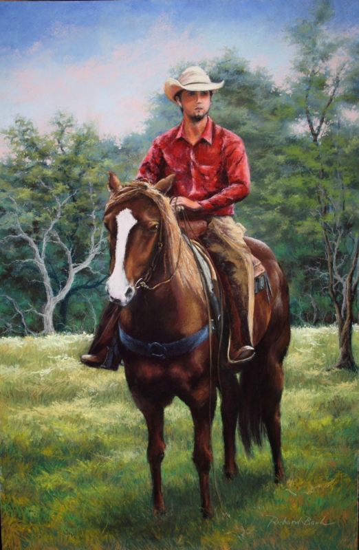 Mason County Cowboy by artist Richard Banh